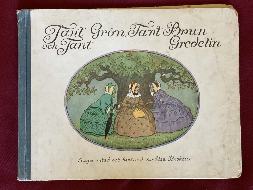 Bild av omslaget till Tant Grön, Tant Brun och Tant Gredelin