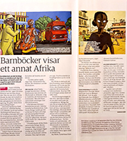 Bild av kulturartikel om barnbokssituationen i Afrika: Barnböcker visar ett annat Afrika